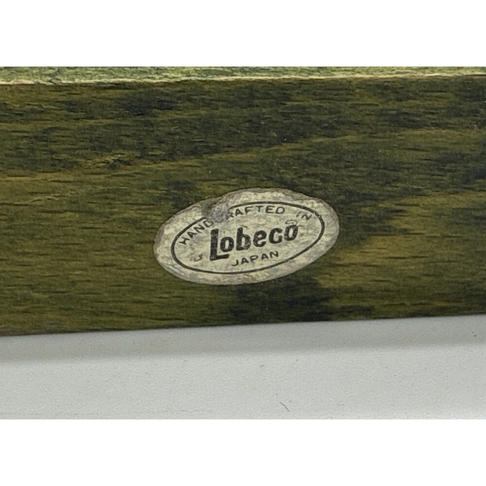 Vtg  60s 70s Amanita Red White Wood Mushroom Small  Stapler Lobeco Made In Japan - Picture 6 of 6